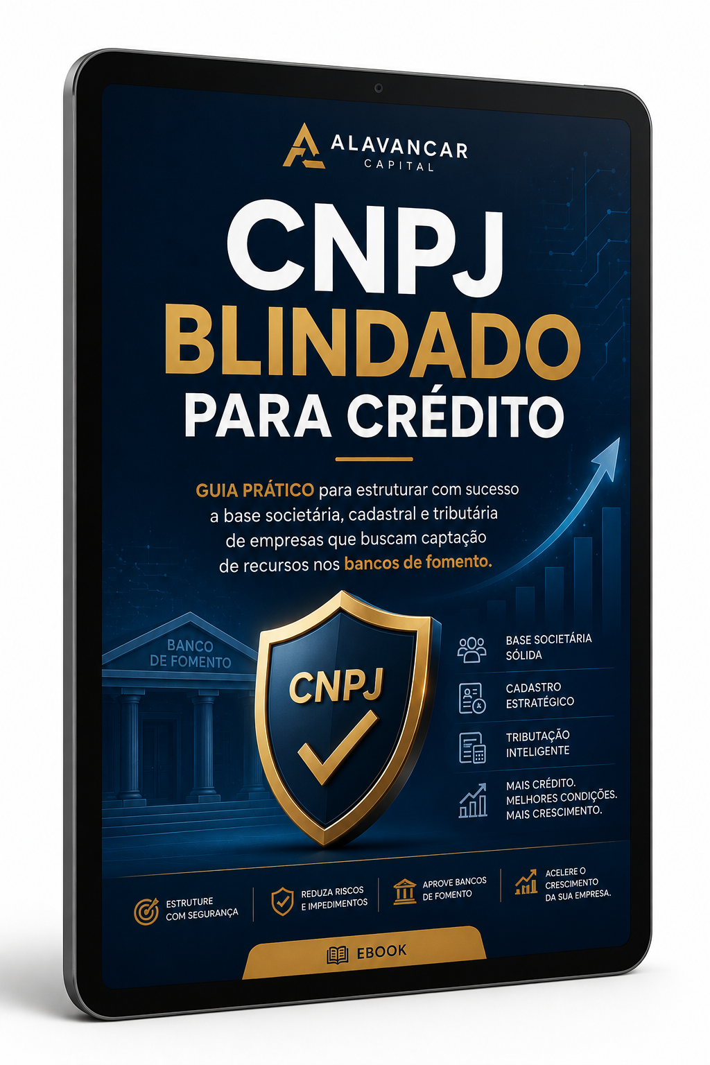 E-book CNPJ Blindado para Crédito — Guia de Preparação da Alavancar Capital